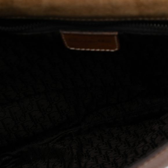 Pre-Loved Dior Leather Baudrier Saddle Bag - Picture 4 of 7